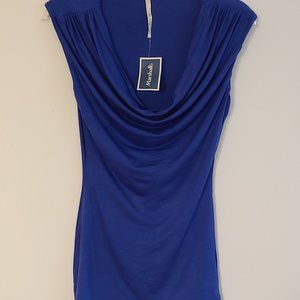 Nic & Jess Sleeveless Drape Neck Top